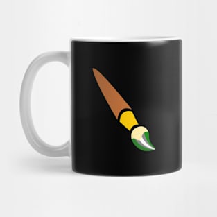 Greyromantic Paintbrush Pride Flag Mug